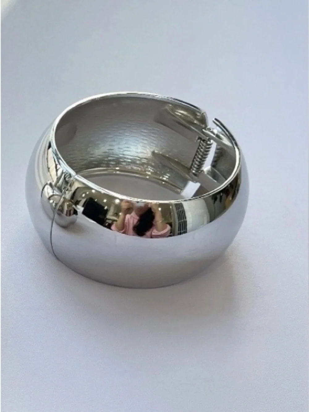 Chunky Silver Statement Trio - Sculptural Bangle Set